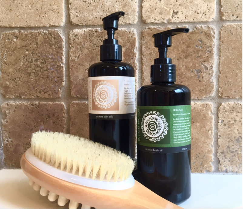 Dry Brushing and Lotion