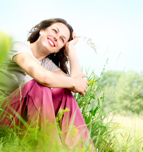 woman-field