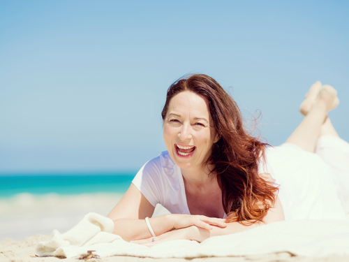 woman-beach fatty liver